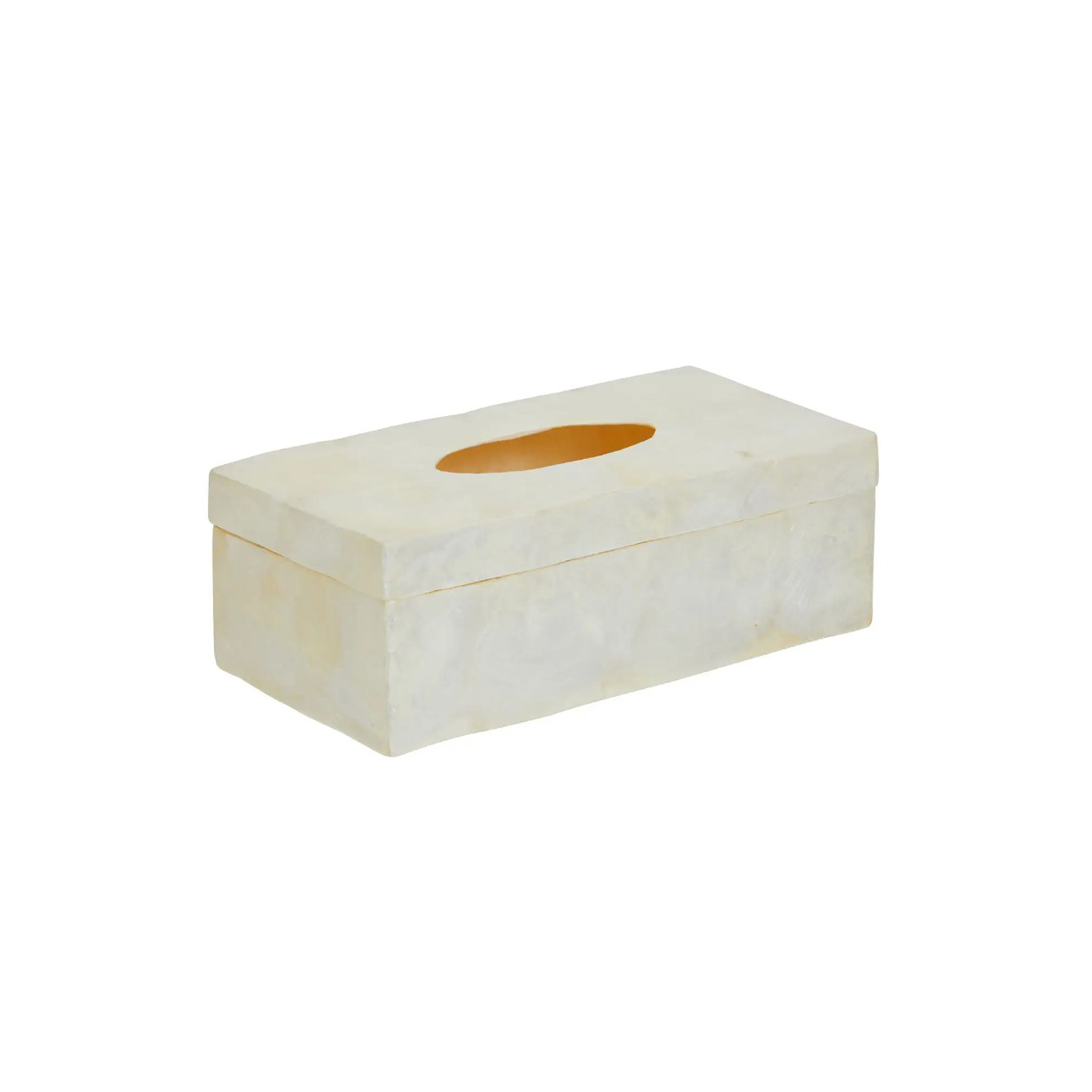 Seashell Tissue Box - Square
